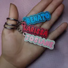kit Chaveiros personalizados com nome, lembrancinhas, mochila escolar, estojo, aniversário, mimos, TAG de identificação.