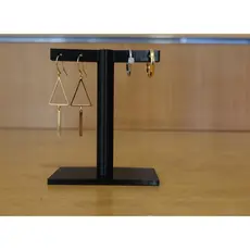 Suporte e expositor de BRINCOS EM T para Joias Brincos, Anéis, Pulseiras ou Colares Balcão Mesa Vitrine