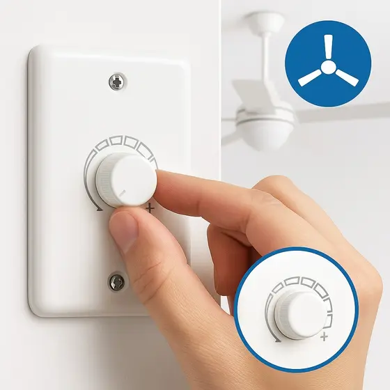 Controle Velocidade Ventilador Parede On Off Biv Unversal (02-05)