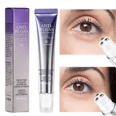 Creme Clareador de Olheiras Retinol Anti-Rugas Massageador 360 Roll-on Clareia Tira Inchaço Linhas de Expressão Original