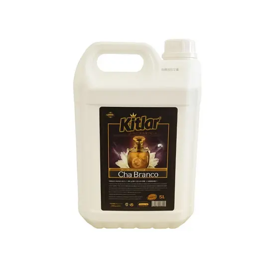 Amaciante Cha Branco Com Poder Bicarbonato Kit Lar 5L