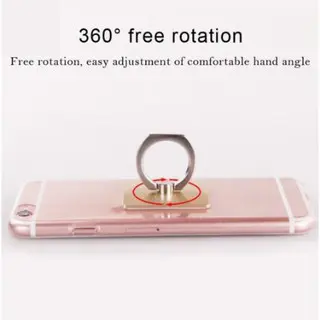 1pc Suporte de anel com suporte de gancho, adequado para rotação de 360º do smartphone