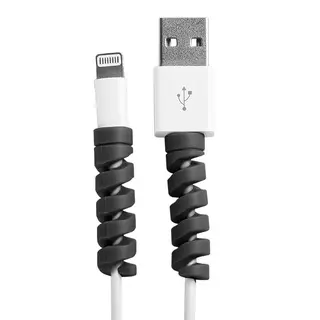 1 Pc Protetor Espiral Espiral Para Cabo De Carregamento Fone De Ouvido Cabo De Linha Promoção