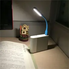 Mini Lâmpada Flexível Usb Led Usb Para Mesa De Acampamento / Leitura Usb / Lâmpada De Leitura Para Banco De Potência