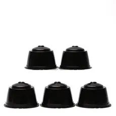 10 Uni Reutilizável Para Dolce Gusto Nescafe Copo De Cápsula De Café Filtro Preto