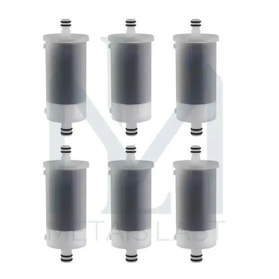 Kit 6 Refil Para Filtros torneira gourmet vela carvão ativado pró-saúde Encaixe