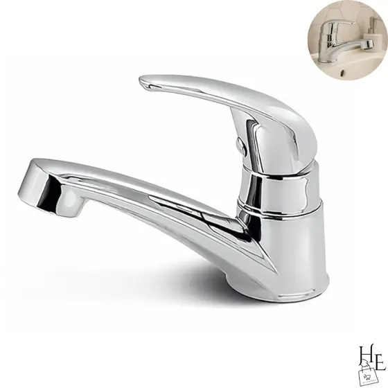 Torneira Lavatório Fecho Rápido Abs Cromado Slim Mesa 1/4 V