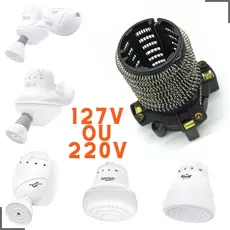 Resistência Chuveiro Fame 4T Super Ducha Quattro Kibanho 127V (5400w) 220V (6800w)