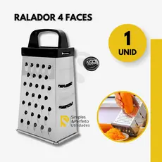 Ralador 4 Faces Cozinha Restaurante Rala Queijo