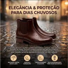 Bota Feminina de Borracha Galocha Hospital Enfermagem Limpeza Profissional Impermeável Antiderrapante  2026