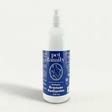 Shampoo Matizador Branqueador Para Cães e Gatos Pet Family 500ml