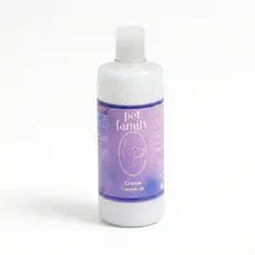 Creme Leave In Vegano Desembaraçador Para Cães e Gatos Hidratação e Proteção de Pelos 500ml Pet Family