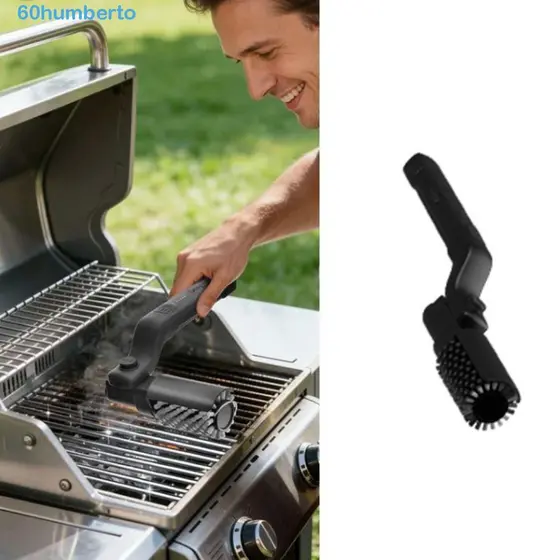 Escova De Limpeza Para Churrasco HUMBERTO , Rotativa Elétrica Sem Fio Com Controle De Energia De 3 Velocidades , Cozinha