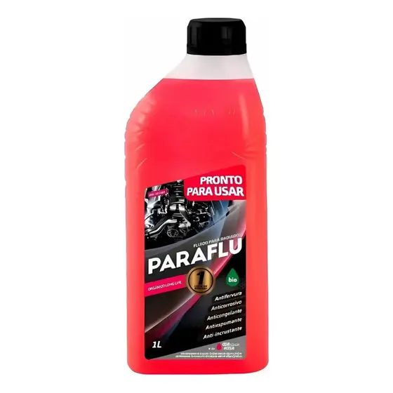 Aditivo Para Radiador Paraflu Rosa Diluído Pronto Pra Uso
