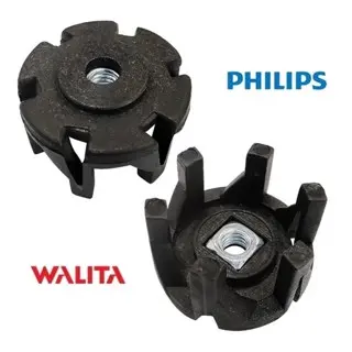 Kit 2 Arrastes copo liquidificador Walita modelos Twister Liqfaz Daily - com porca Obs modelo menor