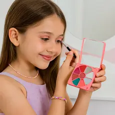 Kit Estojo Paleta Maquiagem Infantil Menina – Glitter, Blush, Iluminador e Sombras Bobbi Rara