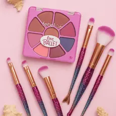 Paleta de Sombra Maquiagem Infantil Teen - Glitter Blush
