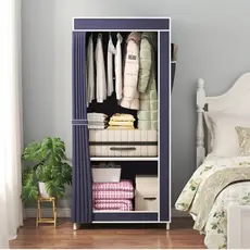 Mini Armário Organizador de Roupas Portátil Sortido – Compacto, Prático e Ideal para Quartos e Closets