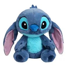 Pelúcia Urso Stitch Peludinho Premium 25 Cm Encantadora Azul-escuro