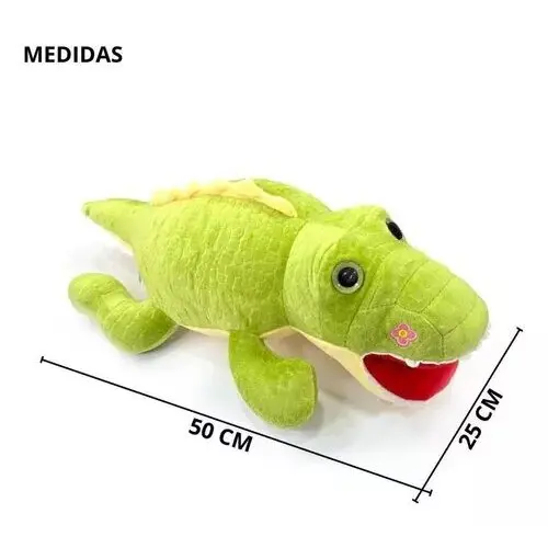 Jacaré De Pelúcia 38cm Crocodilo Jacarezinho Antialérgico lacoste