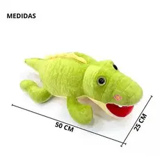 Jacaré De Pelúcia 38cm Crocodilo Jacarezinho Antialérgico lacoste