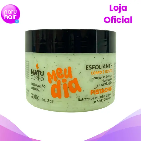 Esfoliante Pistache Natucorpo Meu Dia 300g
