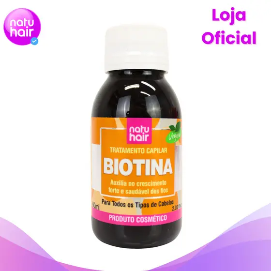 Óleo de Biotina NatuHair 60ml