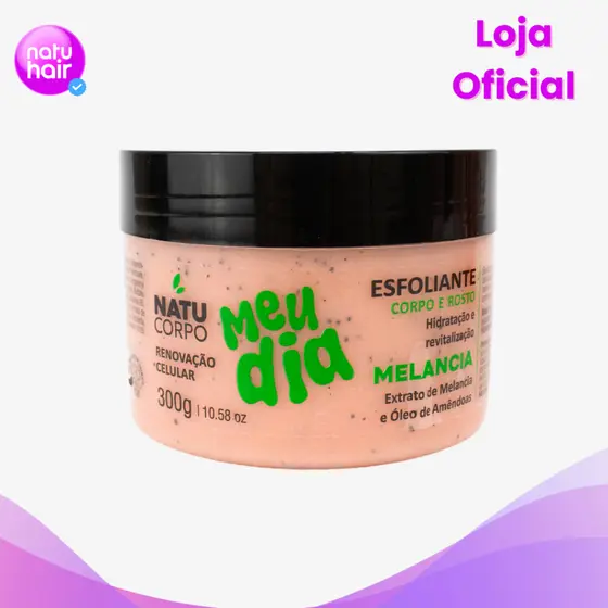 Esfoliante Melancia Natucorpo Meu Dia 300g