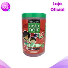 Gelatina Natuhair Hidratrat Melancia - Kids Vegano 1kg