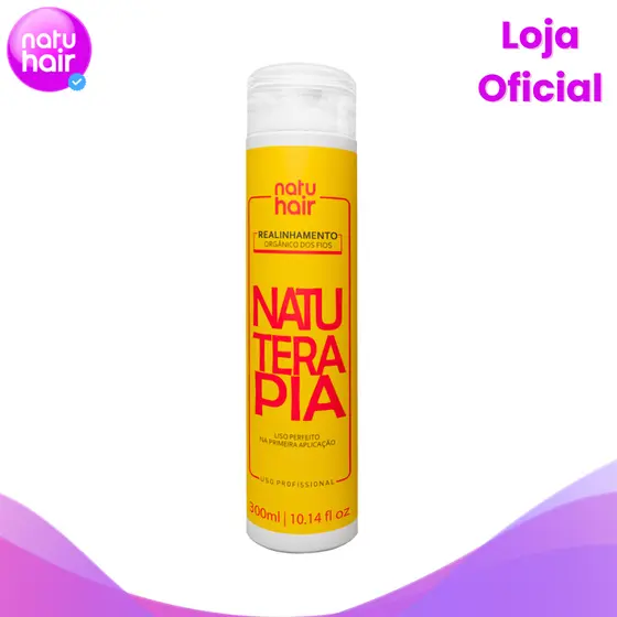 Progressiva Orgânica Natuterapia - Natuhair - 300ML
