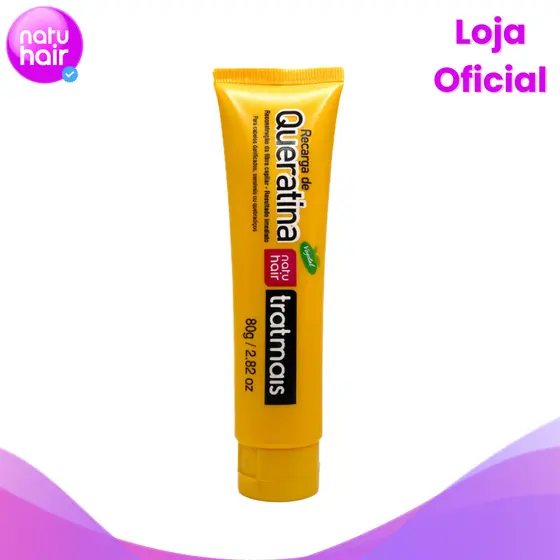 Recarga de Queratina  Natuhair TratMais 80g