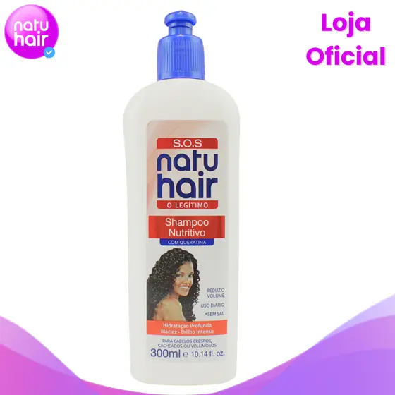 Shampoo Nutritivo Natuhair SOS Tradicional 300ml