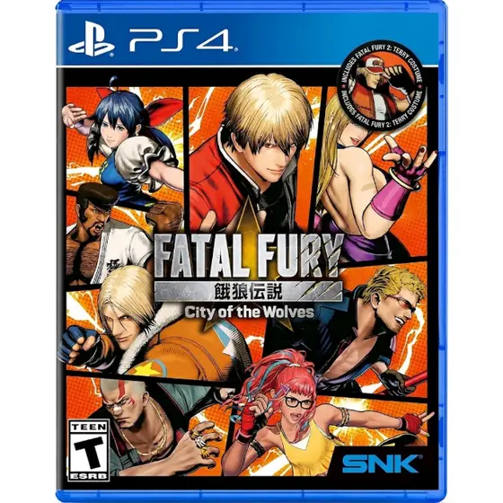 Fatal Fury City of the Wolves Special Edition PS4 Midia Fisica