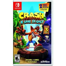 Crash Bandicoot N Sane Trilogy Switch Midia Fisica