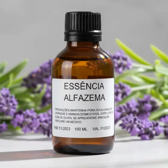 Essencia Hidrossolúvel  Alfazema Água 100ml Base Água