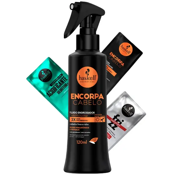Fluido Finalizador Haskell Encorpa Cabelo 120ml