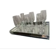Bandeja Espelhada para Taças e Bebidas 30x40