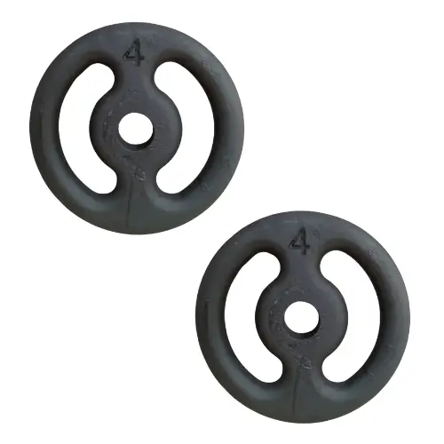 Par De Anilha ferro 04Kg Para Treino