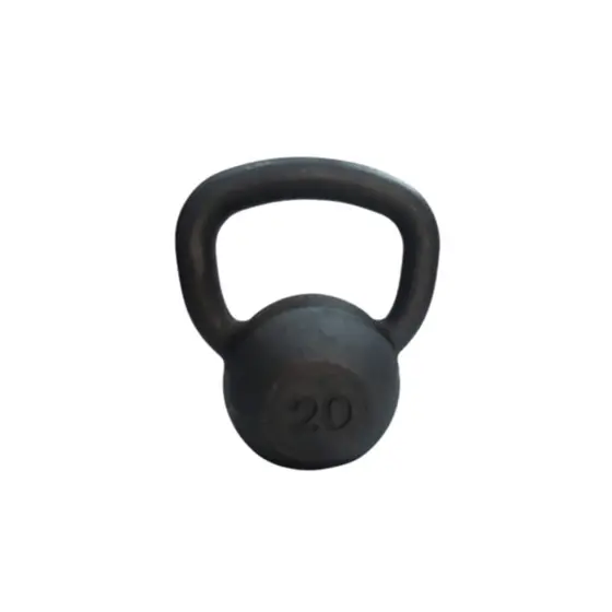 Kettlebell Ferro 20Kg Para Treino