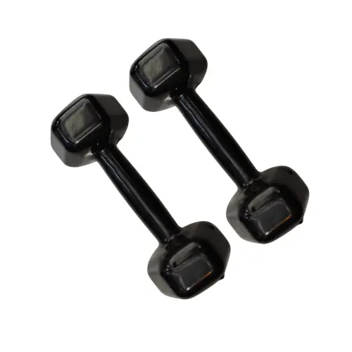 Par Halter Sextavado Emborrachado 01Kg