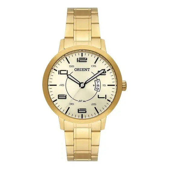 Relógio Dourado Feminino Orient FGSS1198 C2KX Original Oferta