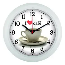 Relógio De Parede Para Cozinha Café Gourmet Eurora Oferta