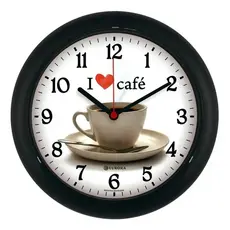 Relógio De Parede Para Cozinha Café Gourmet Eurora Oferta