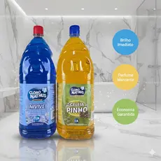 Kit 2 Unds 1 Gel Limpeza Profunda 1.9L + 1 Aromatizante 1.9L – Casa Limpa & Perfumada!