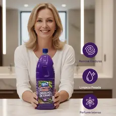 Gel Multiuso Limpeza Pesada 1.9L Orvalho de Ervas | Casa Sempre Limpa e Cheirosa