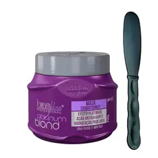 Máscara Matizadora Blond Efeito Platinado Forever Liss 250g