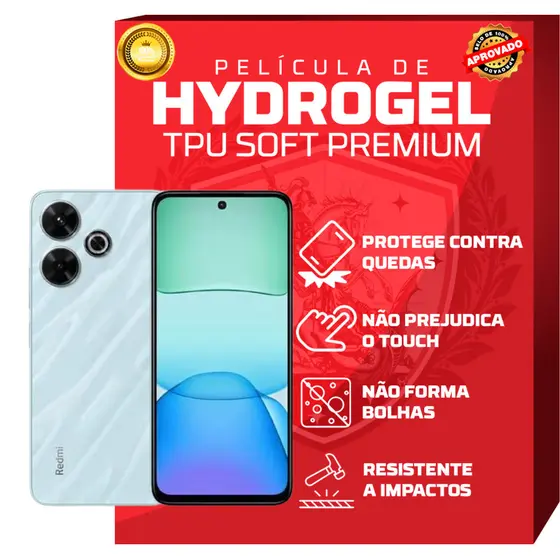 Película de Hidrogel HD Para Xiaomi Poco 9 Lite F6 X6 X5 F5 Redmi Note 11 12 13 Pro Plu