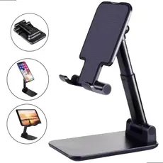 Suporte De Mesa Ditap Variedades Ajustável Universal Para Celular E Tablet Escritório Dobrável