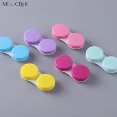 MILL CREEK Mini Estojo De Lentes De Contato De Armazenamento Portáteis