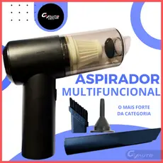 Aspirador Soprador de Pó Alta Potencia Para Carro e Casa Alta Potencia USB  Recarregável Carro Casa